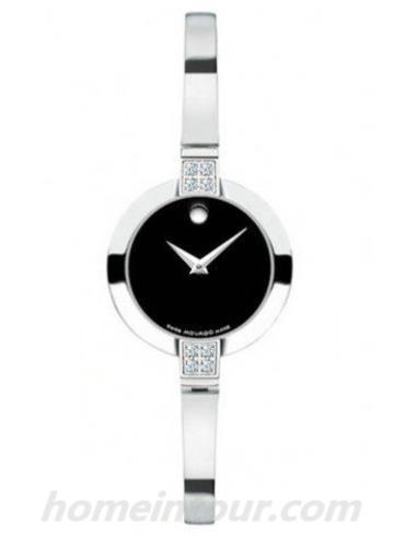 摩凡陀0605855女表贝拉系列-银色表带/表径24mm