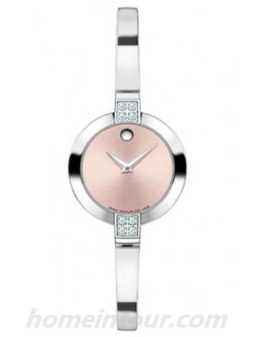 摩凡陀0606243女表贝拉系列-银色表带/表径24mm