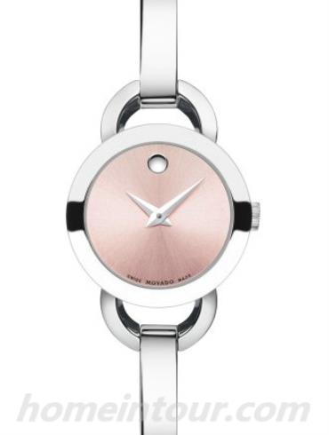 摩凡陀0606797女表月熊系列-银色表带/表径22mm