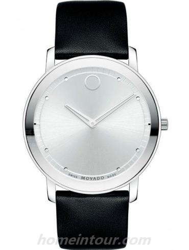 摩凡陀0606694男表蓝宝石系列-黑色表带/表径40mm