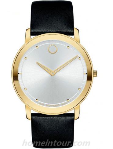 摩凡陀0606695男表蓝宝石系列-黑色表带/表径40mm