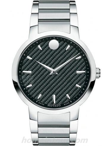 摩凡陀0606838男表引力系列-银色表带/表径42mm