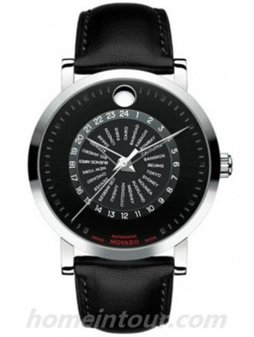 摩凡陀0606697男表瑞红系列-黑色表带/表径42mm