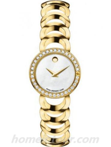 摩凡陀0606467女表月熊系列-金色表带/表径22mm