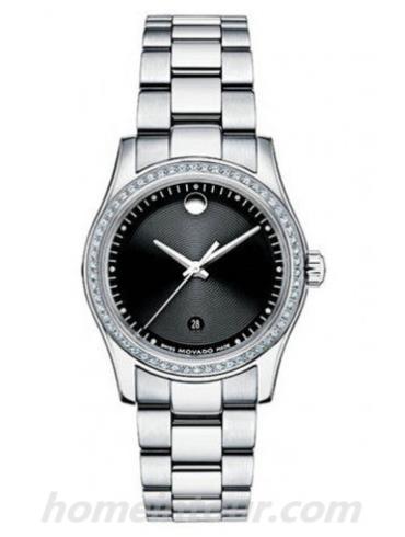 摩凡陀0606498女表思博特系列-银色表带/表径28mm