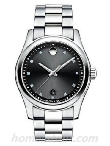 摩凡陀0606496男表思博特系列-银色表带/表径40mm