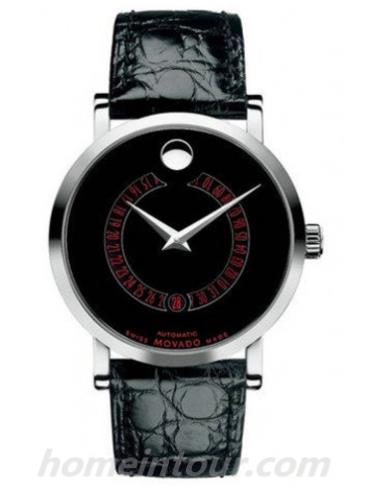 摩凡陀0606398男表瑞红系列-黑色表带/表径42mm