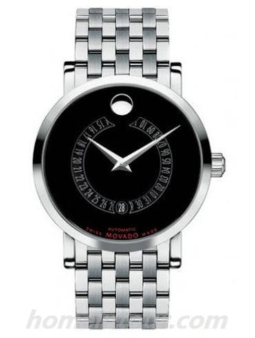 摩凡陀0606284男表瑞红系列-银色表带/表径42mm