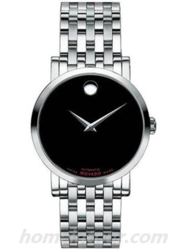 摩凡陀0606115男表瑞红系列-银色表带/表径38mm