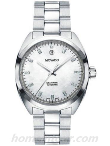 摩凡陀0606391男表-银色表带/表径38mm