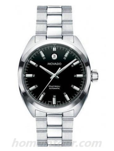 摩凡陀0606359男表-银色表带/表径38mm