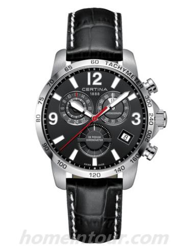 雪铁纳C034.654.16.057.00男表冠军系列-表带/表径42mm