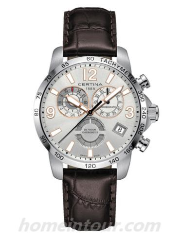 雪铁纳C034.654.16.037.01男表冠军系列-表带/表径42mm