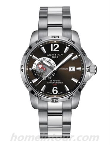 雪铁纳C034.455.44.087.00男表冠军系列-表带/表径41mm