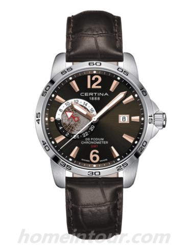 雪铁纳C034.455.16.087.01男表冠军系列-表带/表径41mm