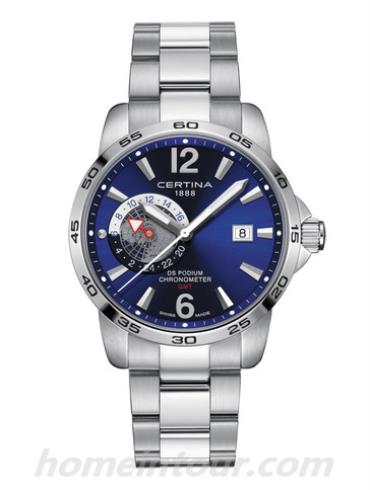 雪铁纳C034.455.11.047.00男表冠军系列-表带/表径41mm