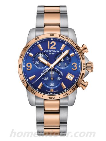 雪铁纳C034.417.22.047.00男表冠军系列-表带/表径41mm