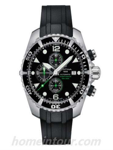 雪铁纳C032.427.17.051.00男表动能系列-表带/表径45.7mm