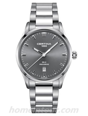 雪铁纳C024.410.11.081.20男表DS-2极速系列-表带/表径40mm