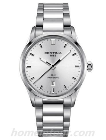 雪铁纳C024.410.11.031.20男表DS-2极速系列-表带/表径40mm