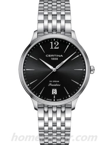 雪铁纳C021.810.11.057.00男表DS Dream系列-表带/表径38mm