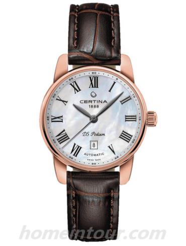 雪铁纳C001.007.36.113.00女表冠军系列-棕色表带/表径29mm