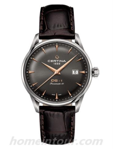 雪铁纳C029.807.16.081.01男表喜马拉雅系列-棕色表带/表径40mm