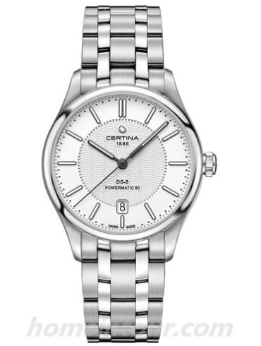 雪铁纳C033.407.11.031.00男表DS系列-银色表带/表径39mm