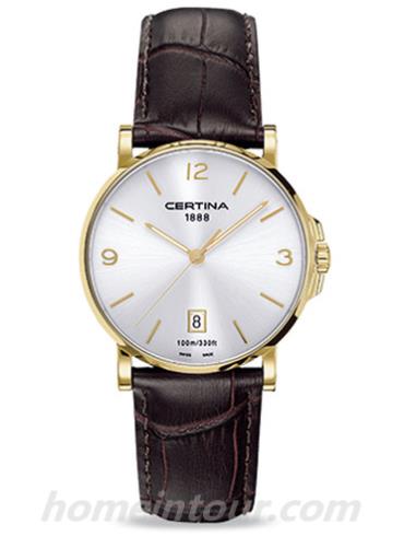 雪铁纳C017.410.36.037.00男表卡门系列-黑色表带/表径38mm