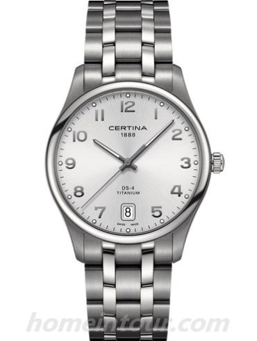 雪铁纳C022.610.44.032.00男表臻选系列-灰色表带/表径40mm