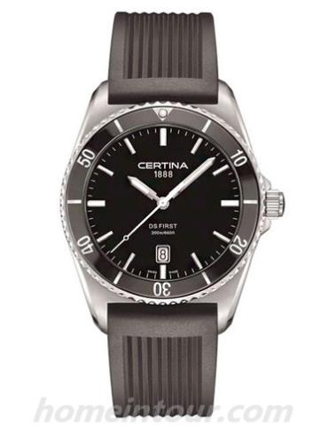 雪铁纳C014.410.17.051.00男表雪铁纳经典系列-黑色表带/表径42mm