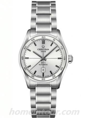 雪铁纳C006.207.11.031.00女表喜马拉雅系列-银色表带/表径30mm