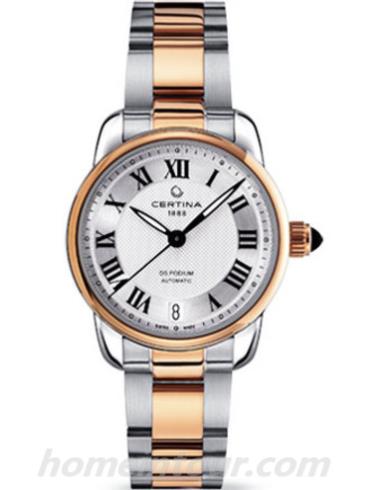 雪铁纳C025.207.22.038.00女表冠军系列-间金表带/表径32.5mm