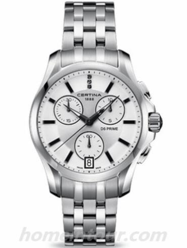 雪铁纳C004.217.11.036.00女表至尊系列-银色表带/表径39mm