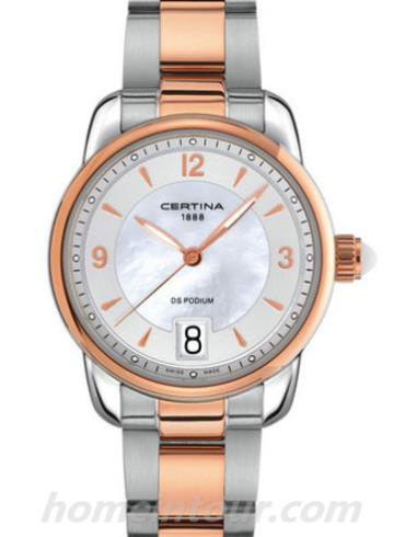 雪铁纳C025.210.22.117.00女表冠军系列-间金表带/表径32.5mm