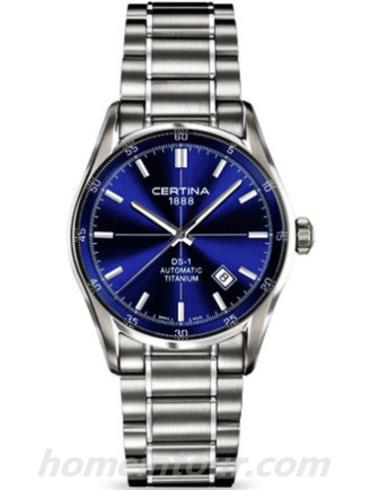 雪铁纳C006.407.44.041.00男表喜马拉雅系列-银灰色表带/表径39mm