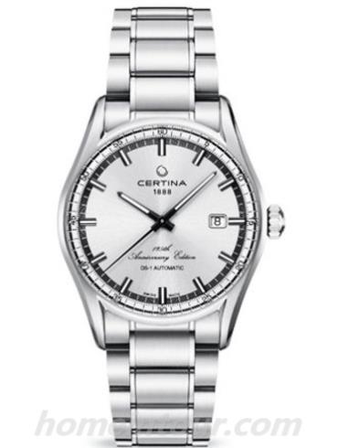 雪铁纳C006.407.11.031.99男表喜马拉雅系列-银色表带/表径39mm