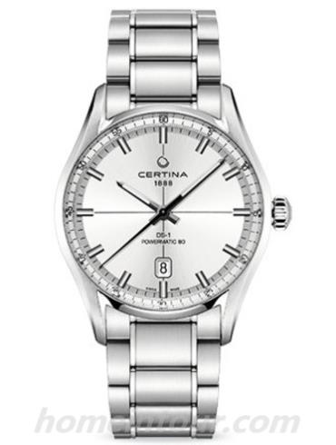 雪铁纳C029.407.11.031.00男表喜马拉雅系列-银色表带/表径40mm