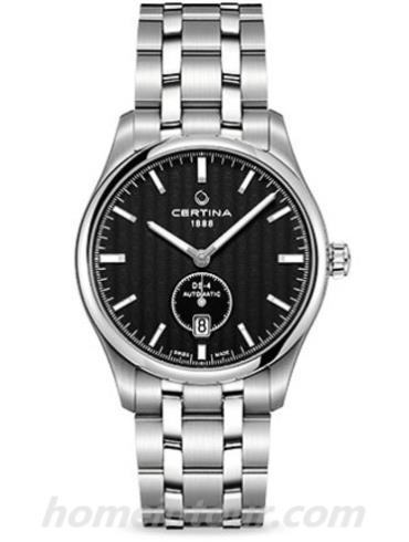 雪铁纳C022.428.11.051.00男表臻选系列-银灰相间表带/表径40mm