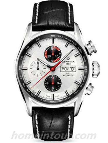 雪铁纳C006.414.16.031.01男表喜马拉雅系列-黑色表带/表径43mm