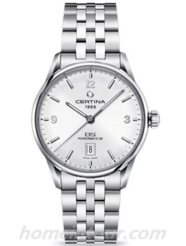 雪铁纳C026.407.11.037.00男表DS系列-银色表带/表径40mm