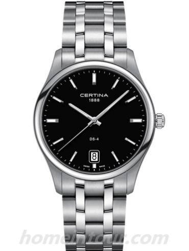 雪铁纳C022.610.11.051.00男表臻选系列-银色表带/表径40mm