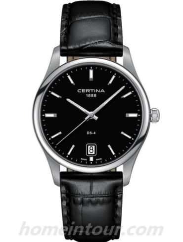 雪铁纳C022.610.16.051.00男表臻选系列-黑色表带/表径40mm