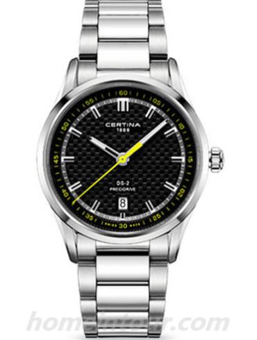 雪铁纳C024.410.11.051.01男表DS-2极速系列-银色表带/表径40mm