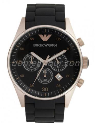 阿玛尼AR5905男表时尚男表系列-黑色表带/表径42mm