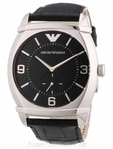 阿玛尼AR0342男表时尚系列-黑色表带/表径&#8211;