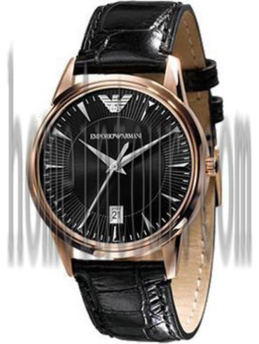 阿玛尼AR2444男表时尚男表系列-黑色表带/表径&#8211;
