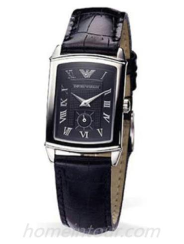 阿玛尼AR0239男表时尚男表系列-黑色表带/表径&#8211;