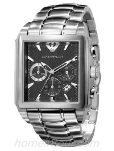 阿玛尼AR0659男表时尚男表系列-银色表带/表径&#8211;