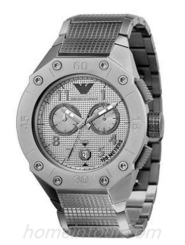 阿玛尼AR0667男表时尚男表系列-灰色表带/表径&#8211;